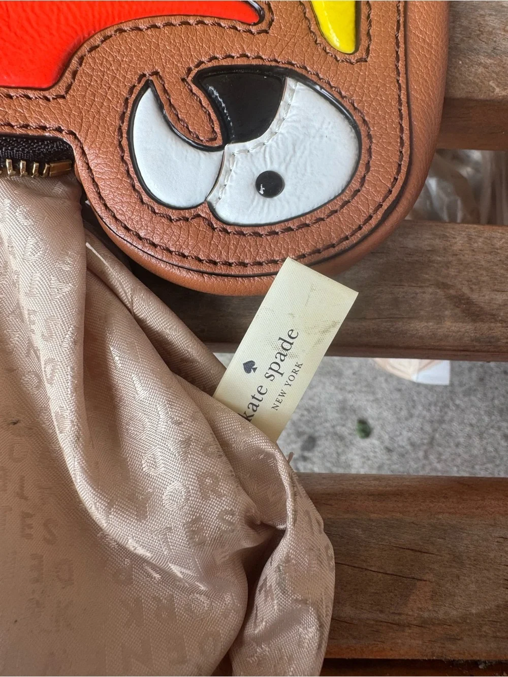 Kate Spade New York Macaw Parrot Cay Clutch Wristlet